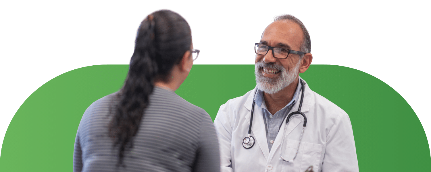 bilingual doctor and patient